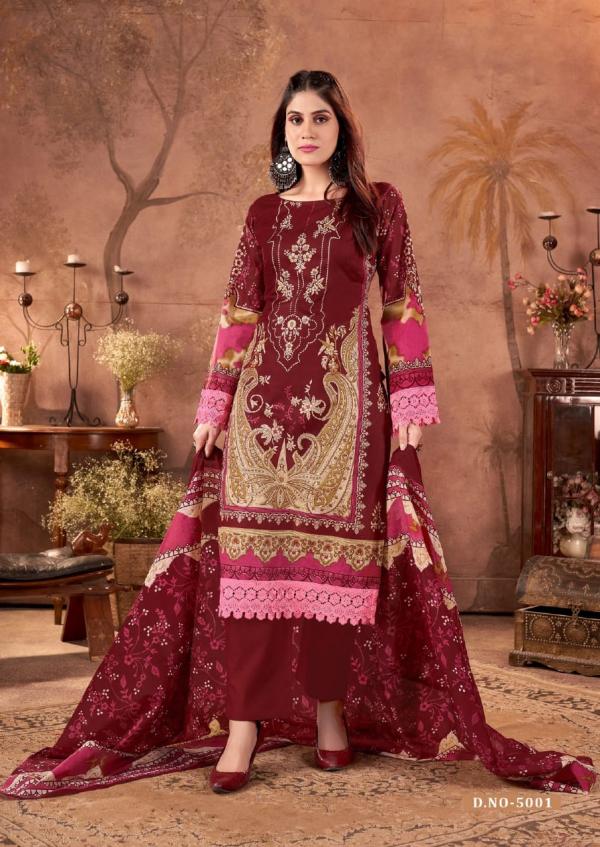 Keshar Fazilat Vol-05 – Karachi Dress Material